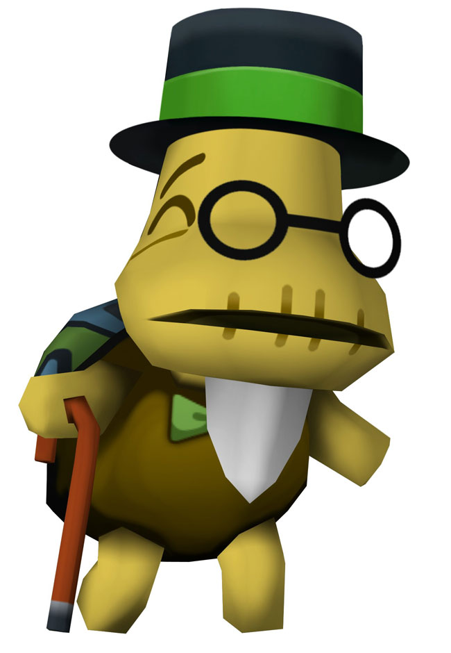 Mayor Tortimer Art from Animal Crossing: City Folk