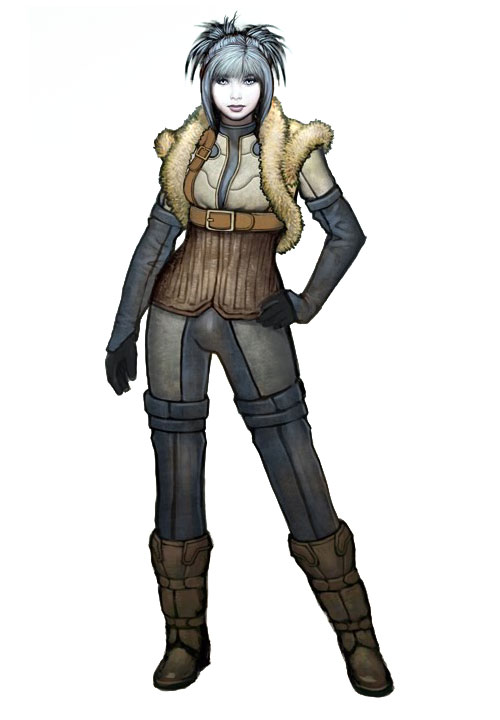 Female Character Artwork from Borderlands