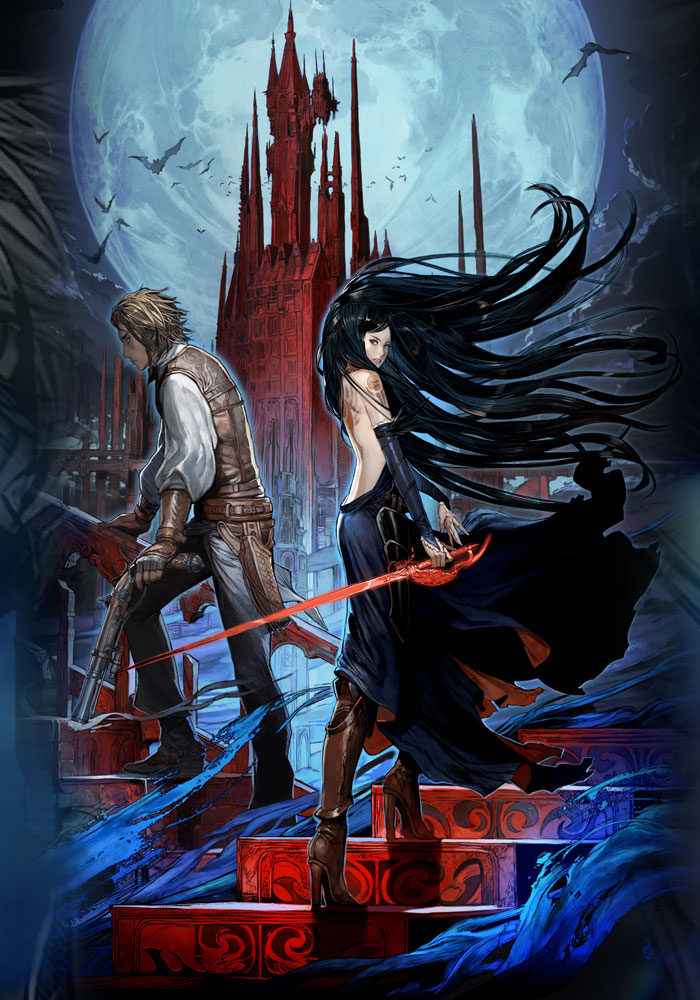Box Art Illustration from Castlevania: Order of Ecclesia