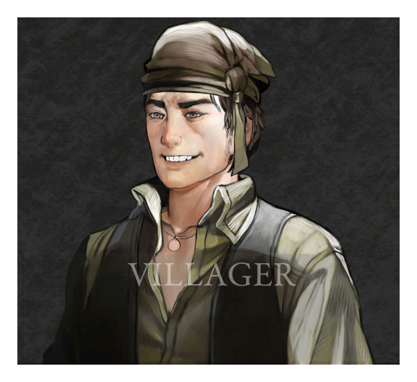 Abram Portrait Art from Castlevania: Order of Ecclesia