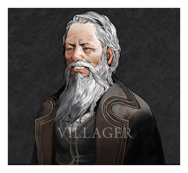 Nicolai Portrait Art from Castlevania: Order of Ecclesia