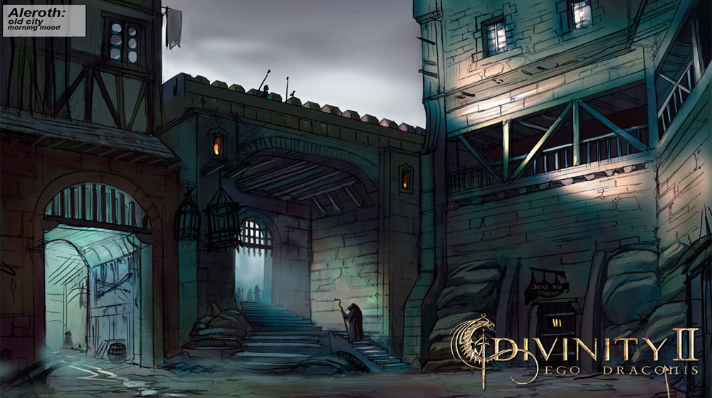 Aleroth Art from Divinity II: Ego Draconis