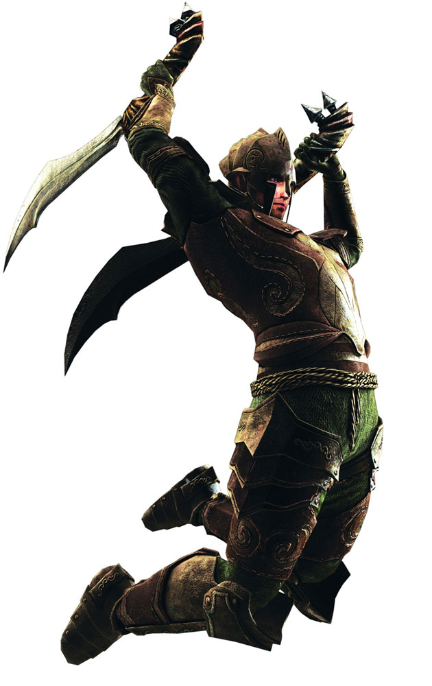 Dual Wielding Attack from Divinity II: Ego Draconis