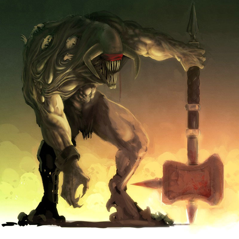 Demon Artwork from Divinity II: Ego Draconis
