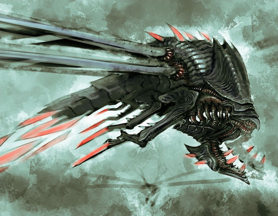 Flying Demon Art from Divinity II: Ego Draconis