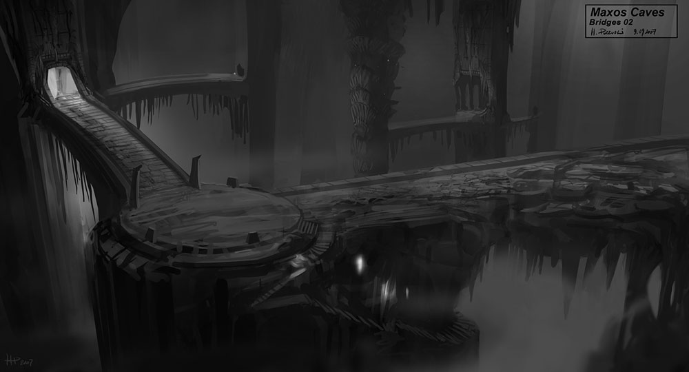 Maxos Caves Art from Divinity II: Ego Draconis
