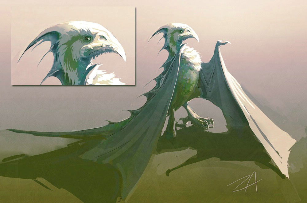 Wyvern Art from Divinity II: Ego Draconis