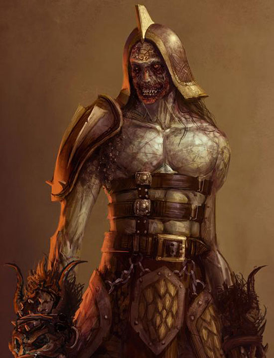 Devouring Corpse Art from Dragon Age: Origins