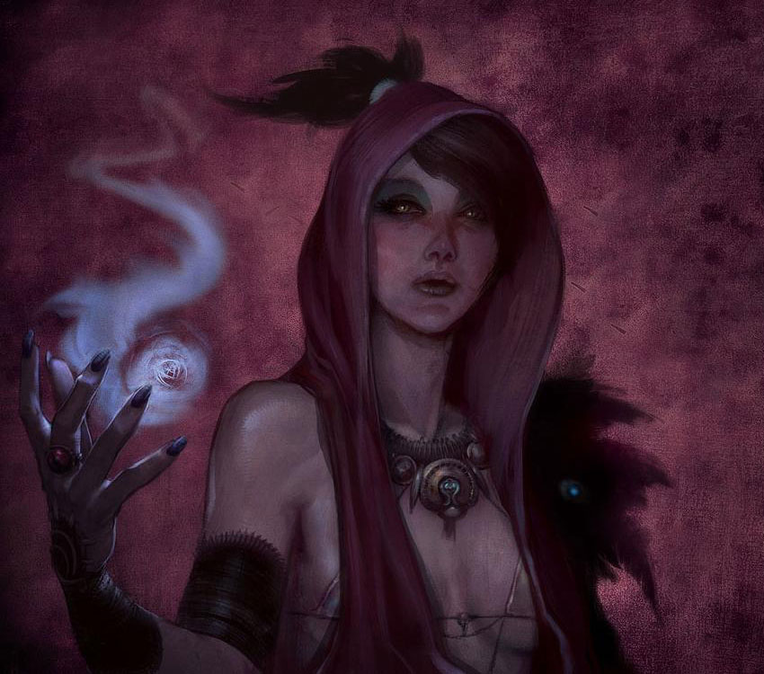 Morrigan Art from Dragon Age: Origins