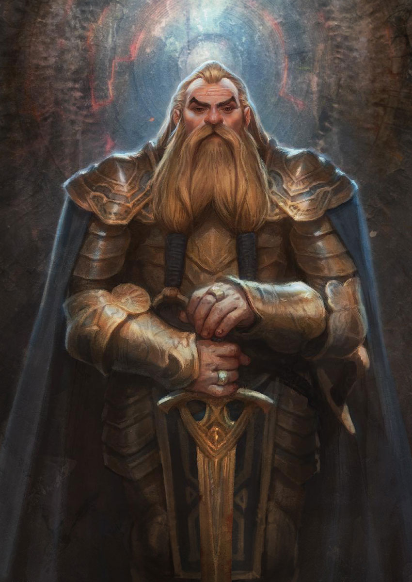 Dwarf Noble Poster Art from Dragon Age: Origins