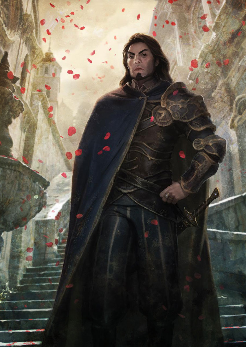 Human Noble Poster Art from Dragon Age: Origins