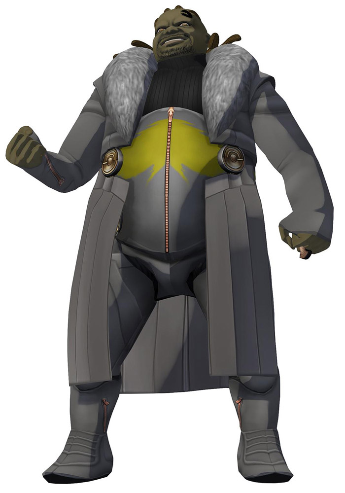 Mick the Slug Art from Shin Megami Tensei: Digital Devil Saga