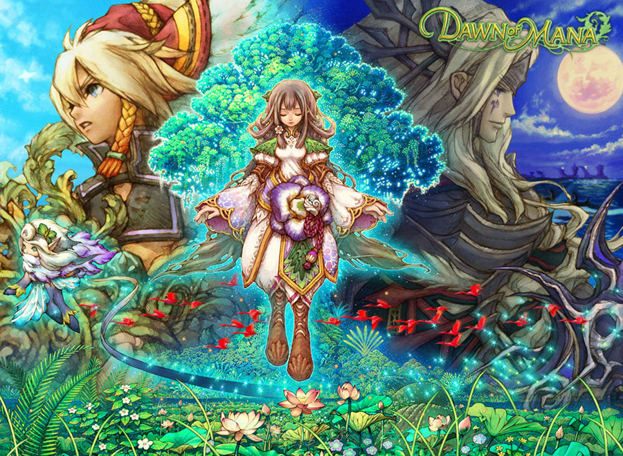Promotional Art from Dawn of Mana