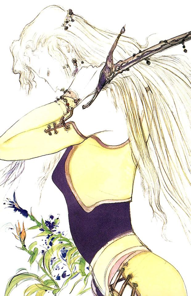 Celes Chere Art from Final Fantasy VI
