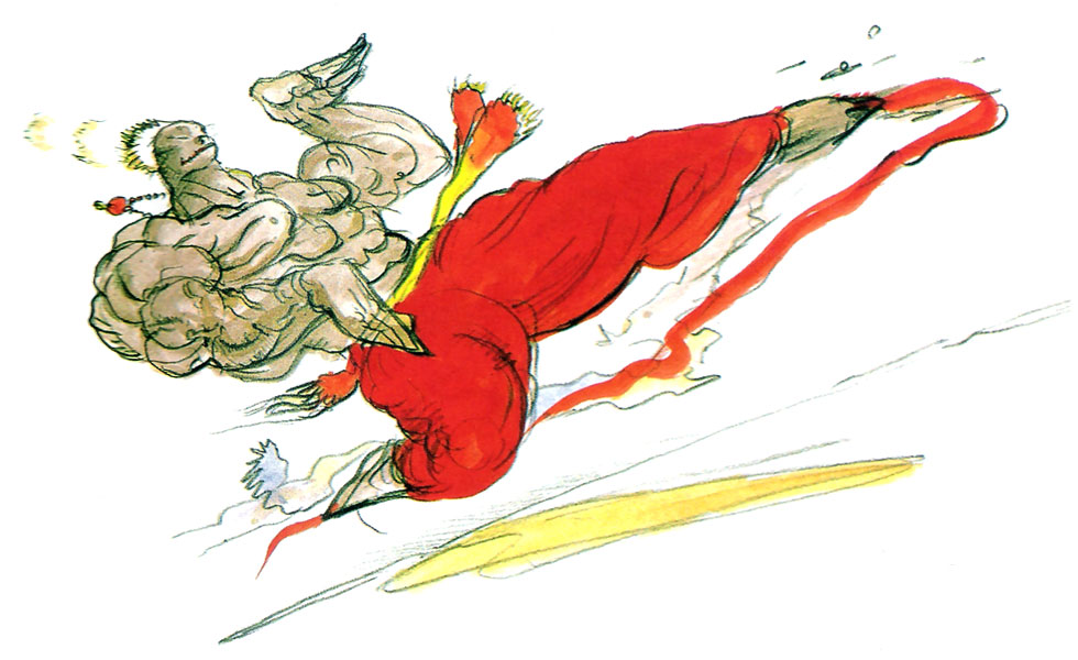 Dadaluma Art from Final Fantasy VI
