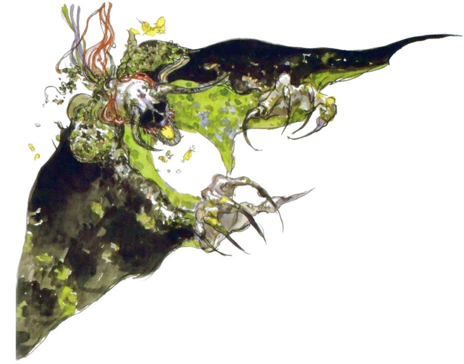 Deathgaze Art from Final Fantasy VI