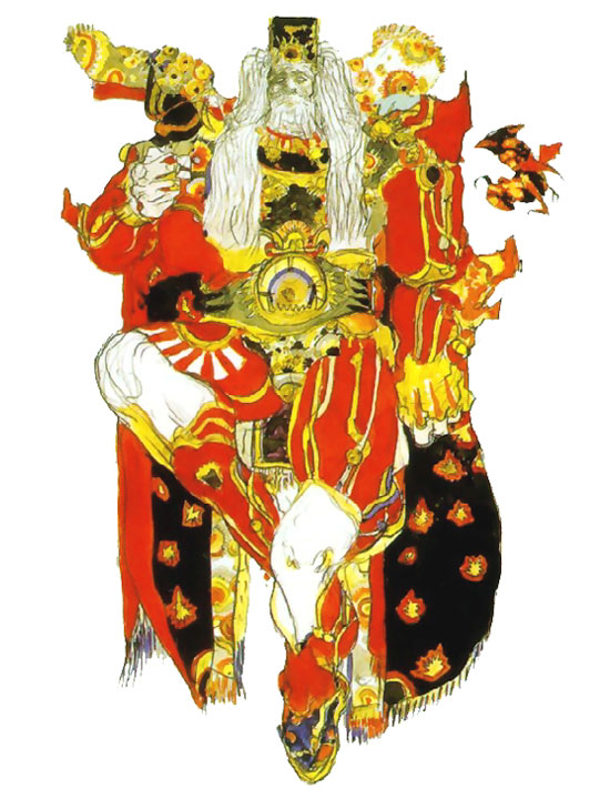 Gestahl Artwork from Final Fantasy VI