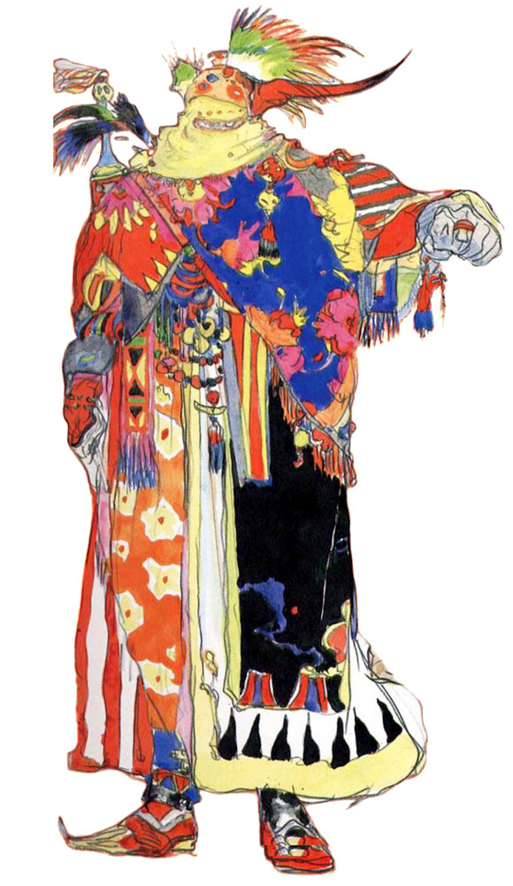 Gogo Art from Final Fantasy VI