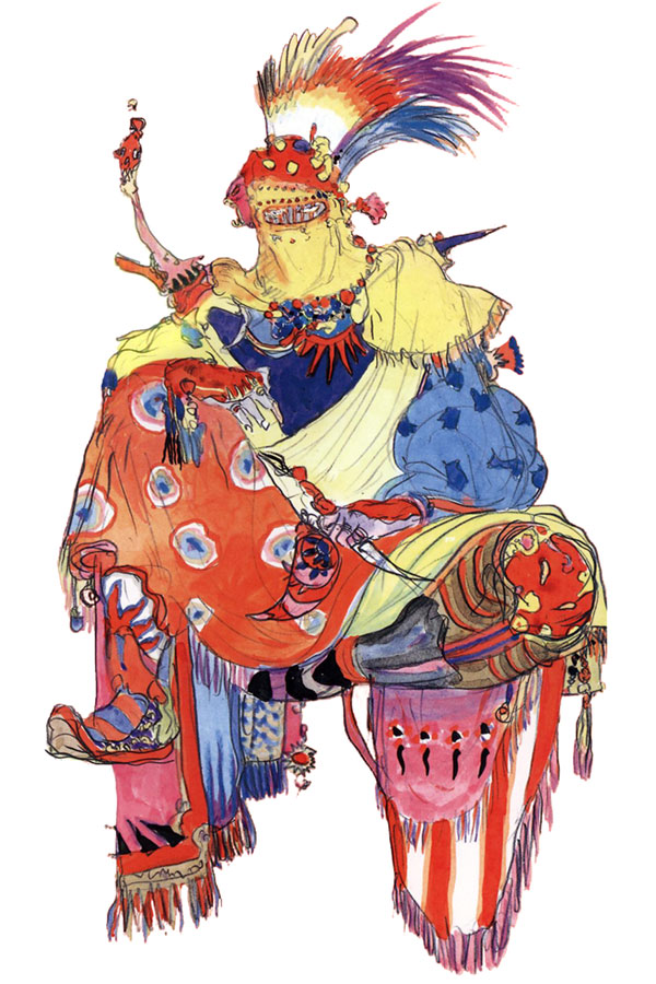 Gogo Artwork from Final Fantasy VI