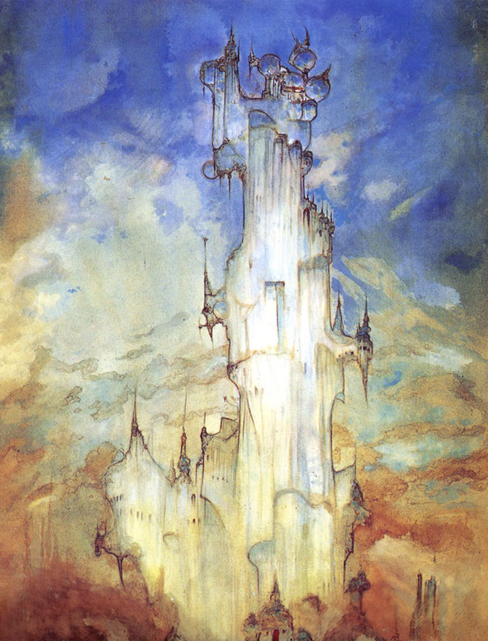 Kefka's Tower Art from Final Fantasy VI