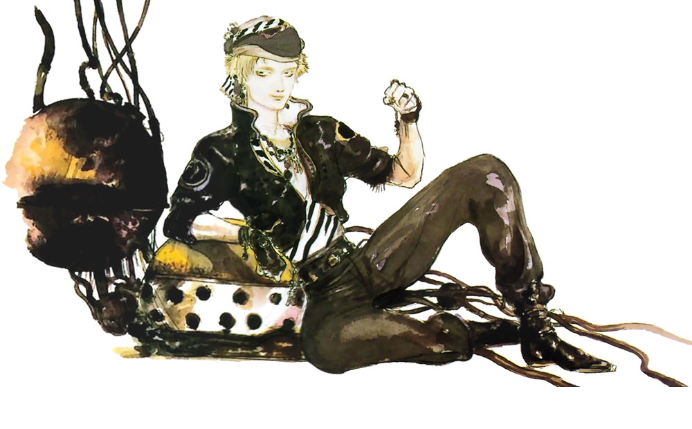 Locke Cole Artwork from Final Fantasy VI