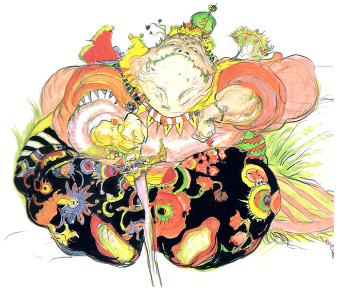 Owzer Art from Final Fantasy VI