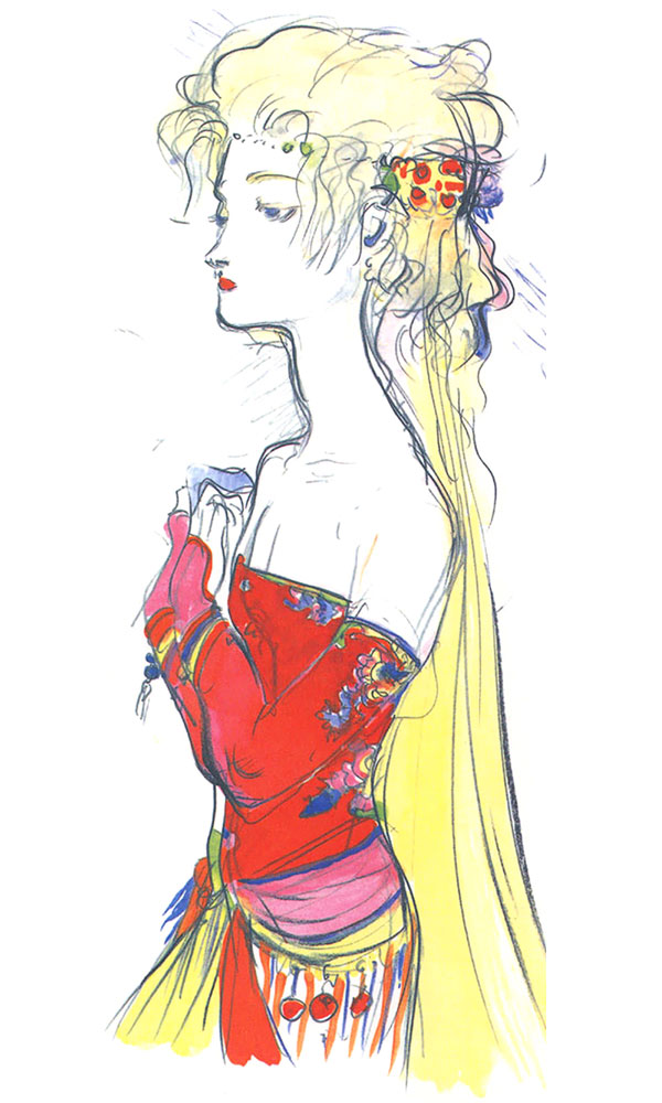 Terra Branford Art from Final Fantasy VI