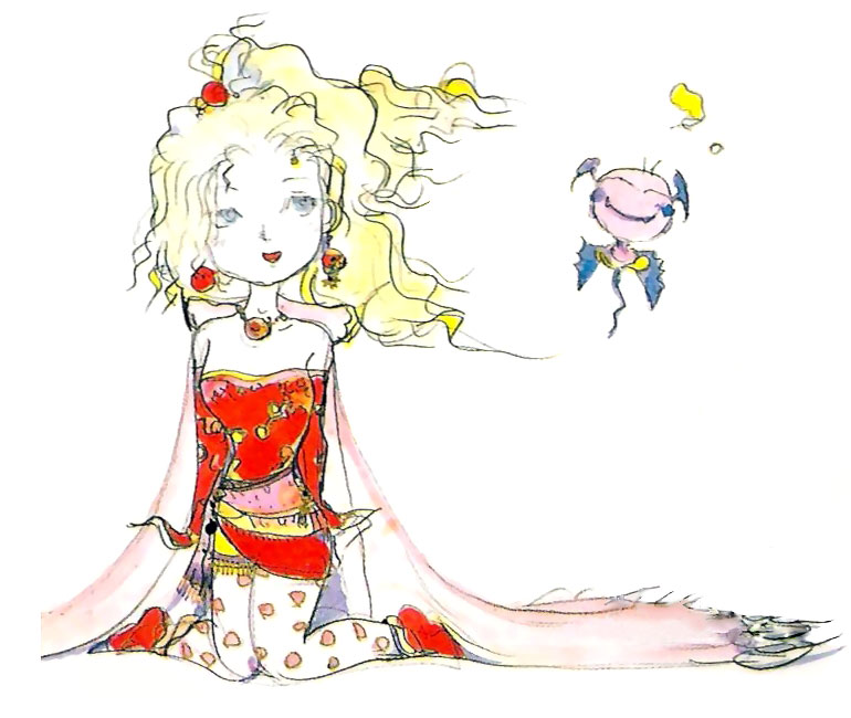 Chibi Terra Branford Art from Final Fantasy VI