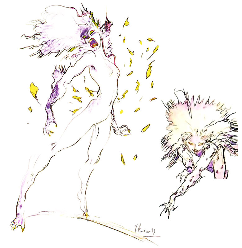 Terra Esper Form Art from Final Fantasy VI