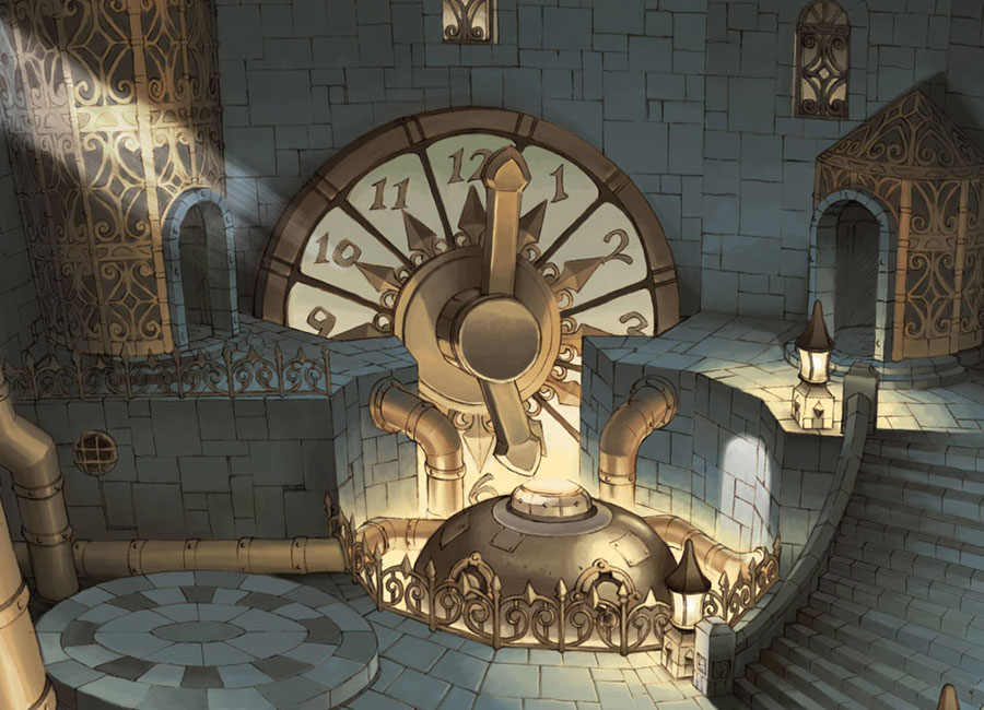 Environment Art from Final Fantasy Fables: Chocobo Tales
