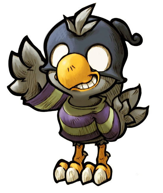 Jail Bird Art from Final Fantasy Fables: Chocobo Tales