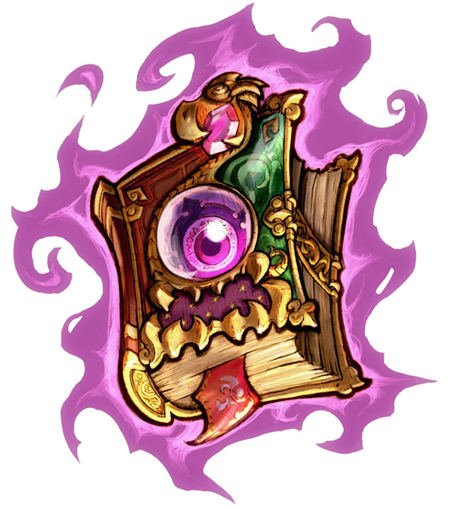 Magic Book Art from Final Fantasy Fables: Chocobo Tales