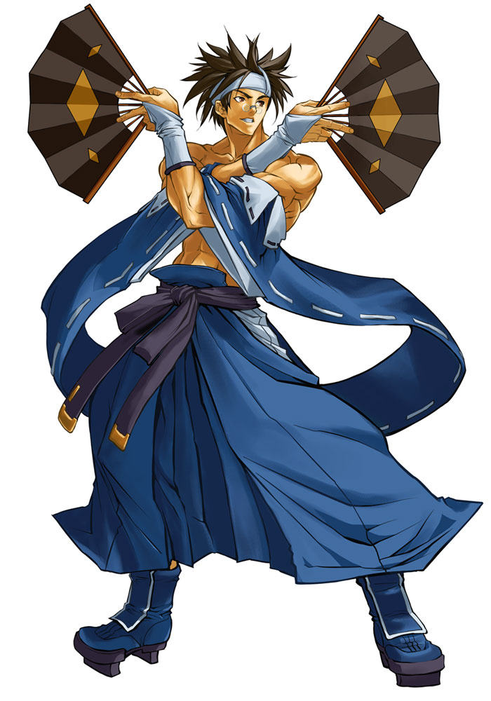 Anji Mito Art from Guilty Gear XX Accent Core