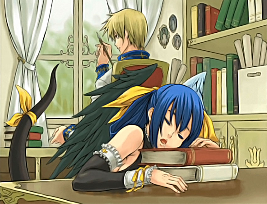 Dizzy Story Ending Art from Guilty Gear XX Accent Core Plus