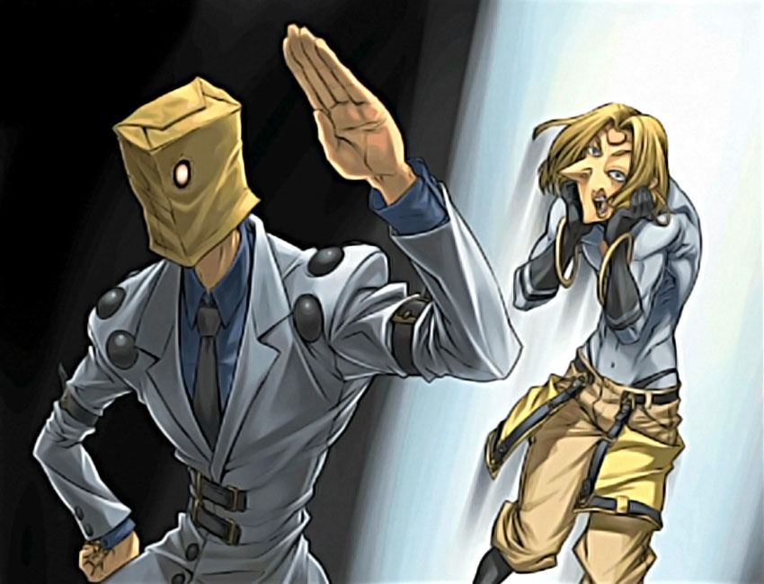 Faust Story Ending Artwork from Guilty Gear XX Accent Core Plus