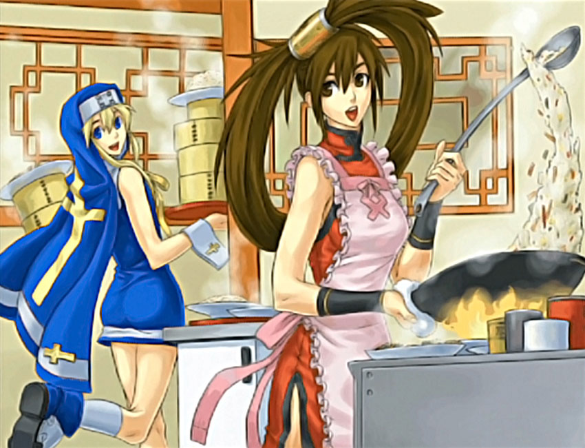 Jam Kuradoberi Story Ending Art from Guilty Gear XX Accent Core Plus