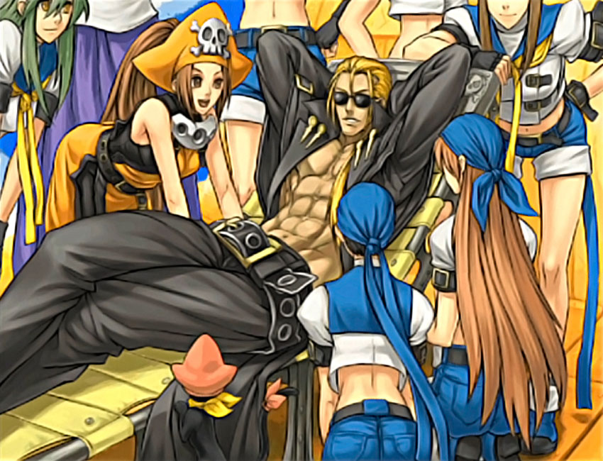 Johnny Story Ending Art from Guilty Gear XX Accent Core Plus