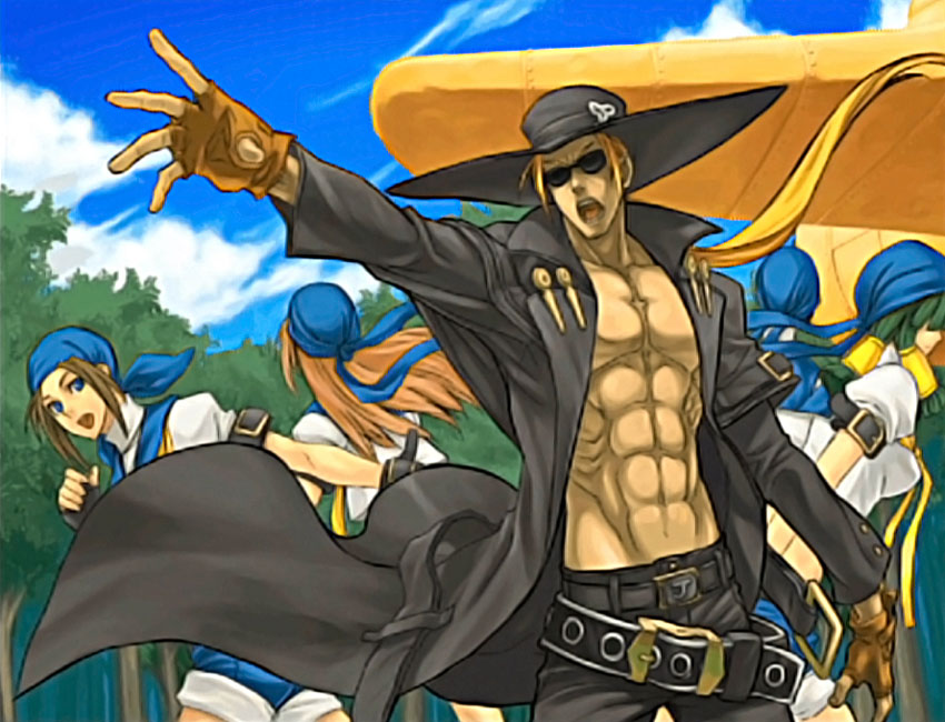Johnny Story Ending Artwork from Guilty Gear XX Accent Core Plus