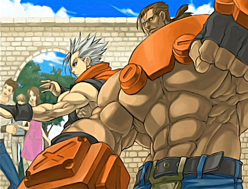 Potemkin Story Ending Art from Guilty Gear XX Accent Core Plus