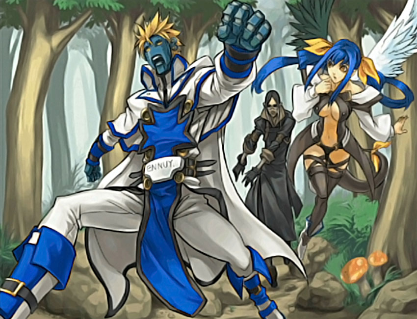 Robo Ky Story Ending Artwork from Guilty Gear XX Accent Core Plus