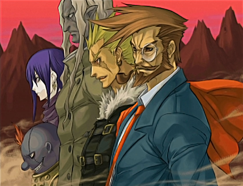Slayer Story Ending Artwork from Guilty Gear XX Accent Core Plus