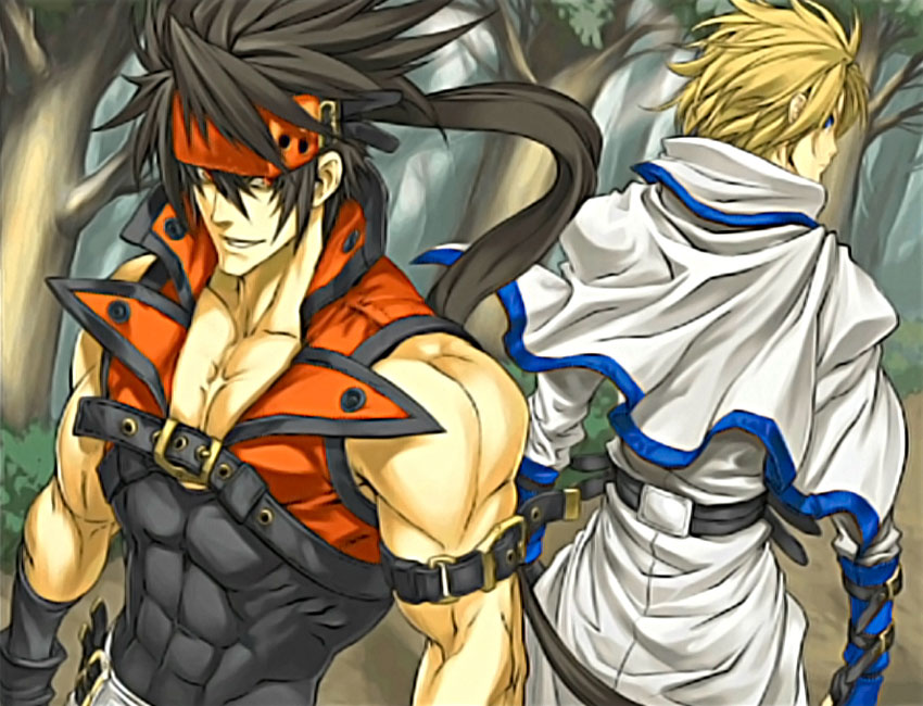 Sol Badguy Story Ending Art from Guilty Gear XX Accent Core Plus