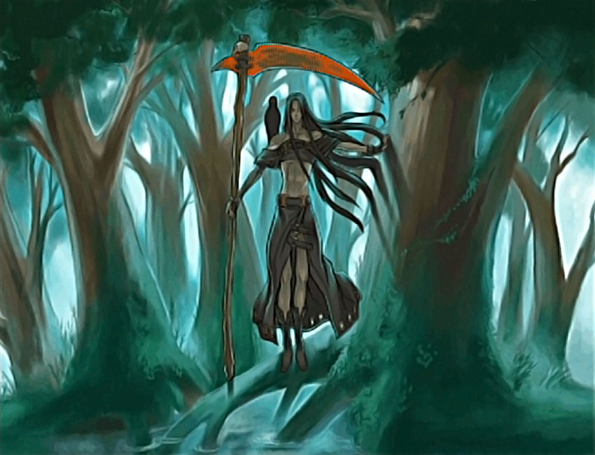 Testament Story Ending Art from Guilty Gear XX Accent Core Plus