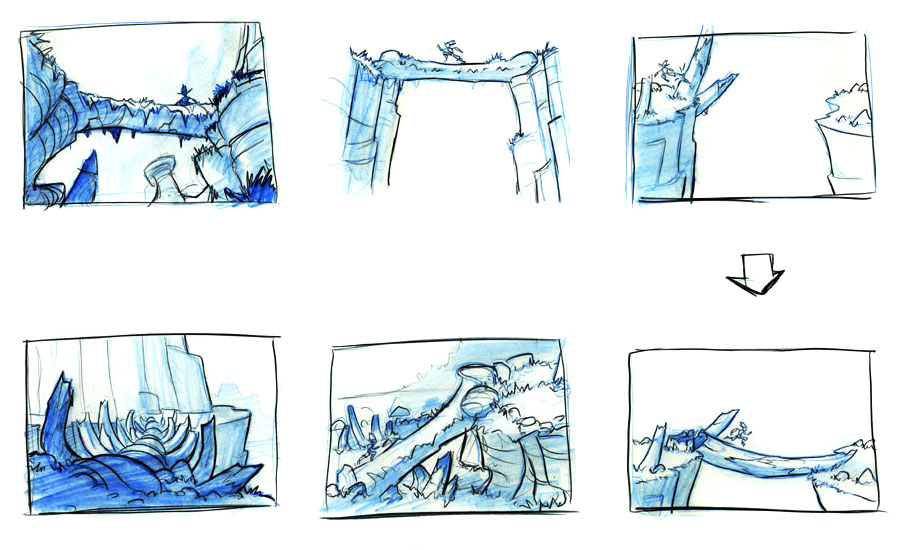 Bone Bridge Art from Jak & Daxter: The Precursor Legacy