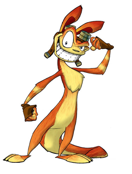Daxter Art from Jak & Daxter: The Precursor Legacy