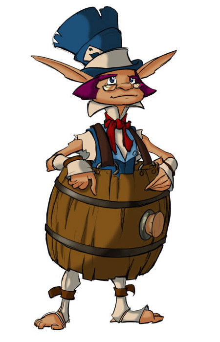 Gambler Art from Jak & Daxter: The Precursor Legacy