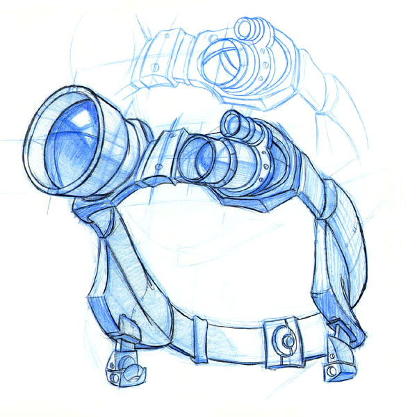 Jak's Headgear Art from Jak & Daxter: The Precursor Legacy