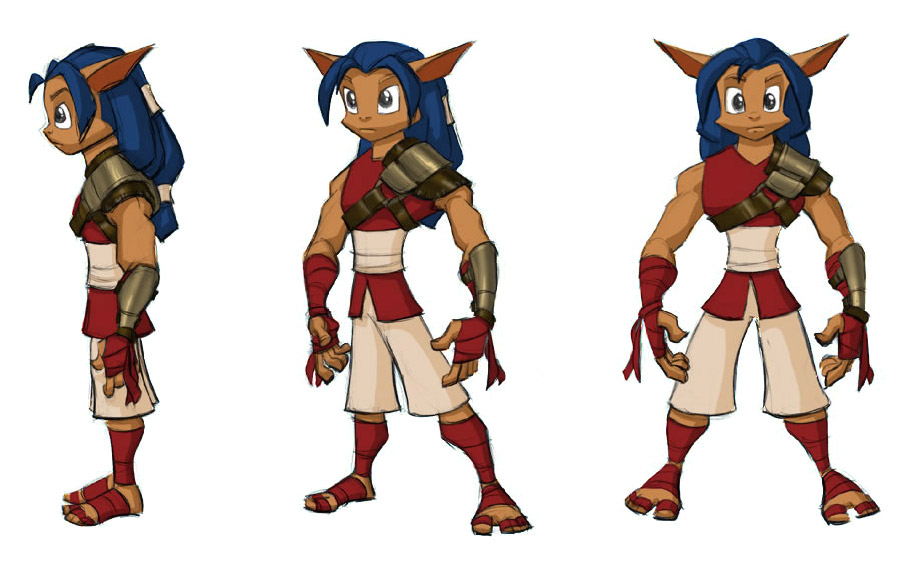 Jak Concept Art from Jak & Daxter: The Precursor Legacy