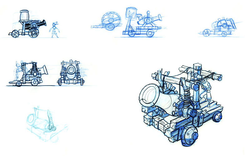 Lurker Cannon Art from Jak & Daxter: The Precursor Legacy