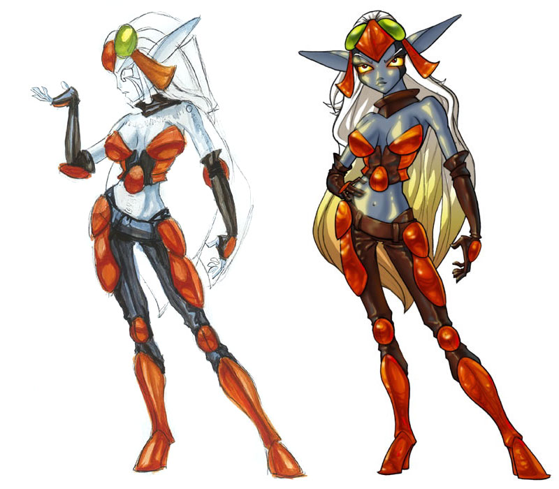 Maya Art from Jak & Daxter: The Precursor Legacy